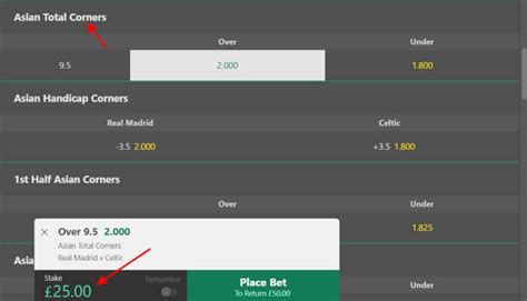 bet365 asian corners